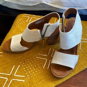 TOMS Majorca Cutout Sandal Heel